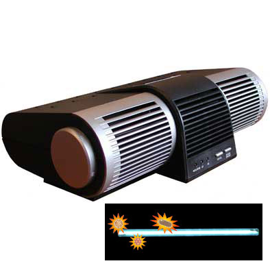 Heaven Fresh Purificateur d'air Ionique XJ-2100 avec lampe UV